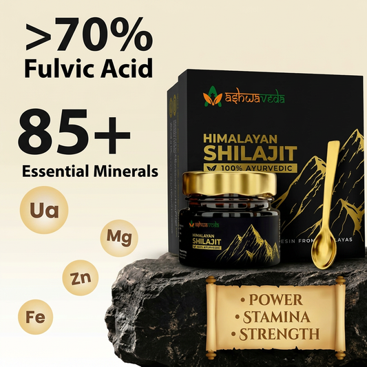 Ashwaveda Pure Shilajit Resin Ashwaveda Healthcare