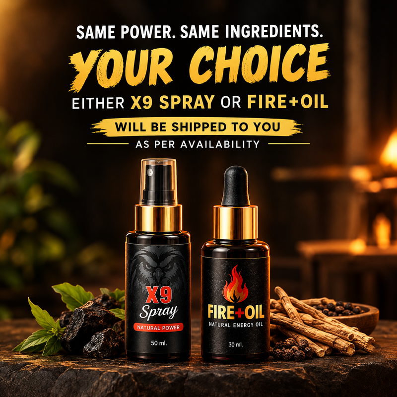 X9/Fire Men's Performance+ Oil