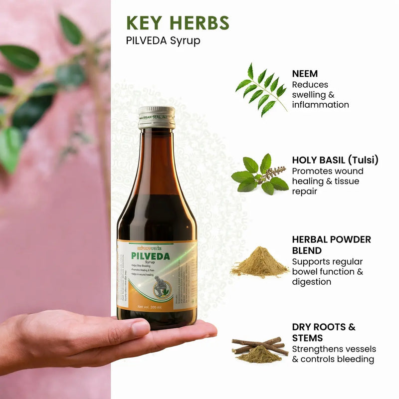 Pilveda Combo: Syrup & Capsules Ashwaveda