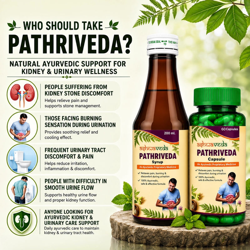 Pathriveda Advance Care Combo | Capsules & Syrup