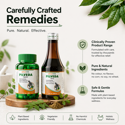 Pilveda Combo: Syrup & Capsules