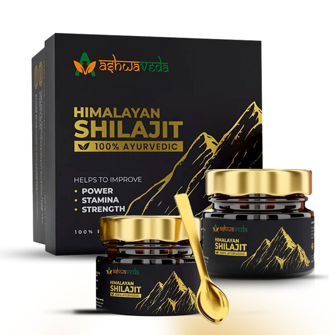 Combo Pack of Pure Shilajit Resin 100g (50g+50g) – Immunity Booster